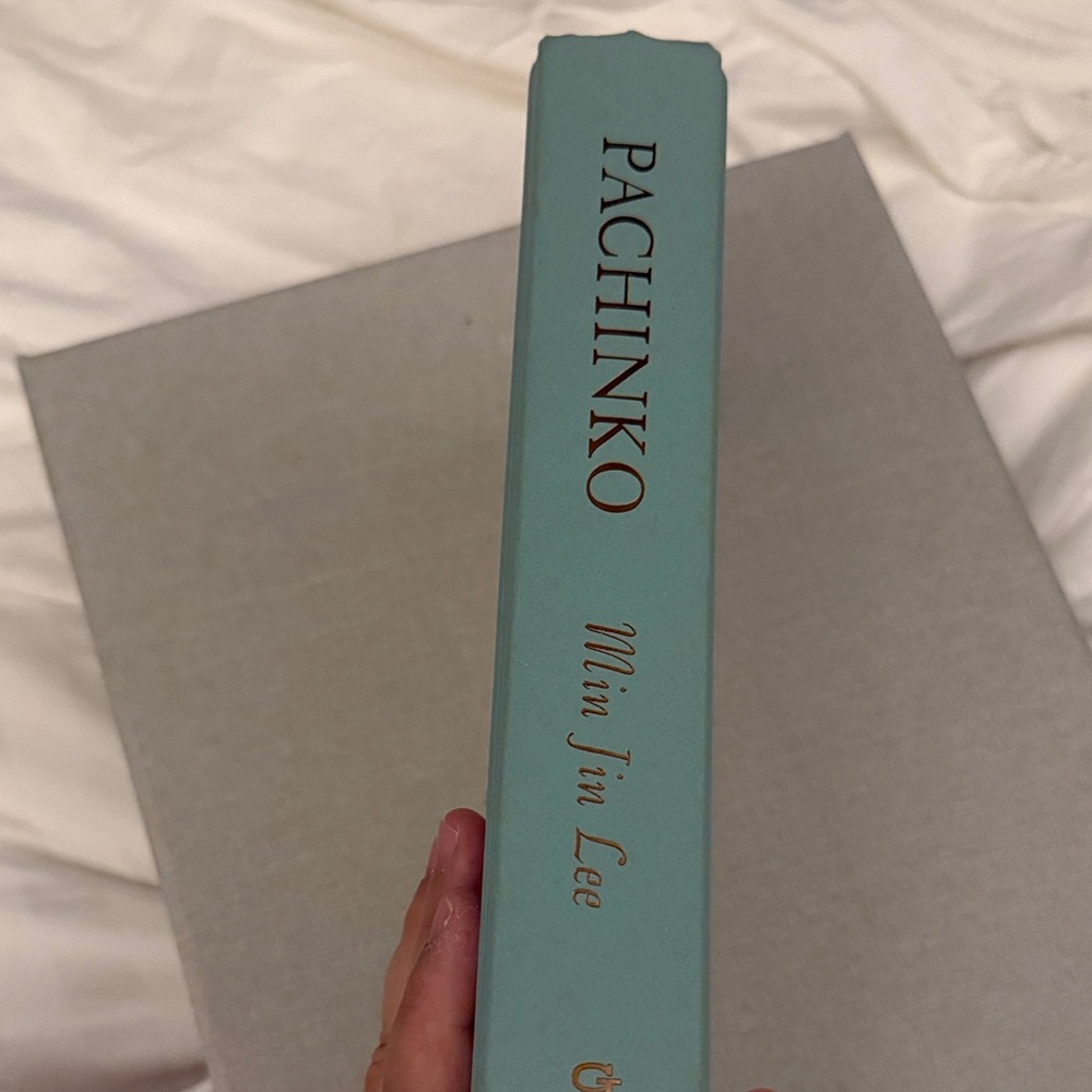 First Edition Pachinko by Min Jin Lee - Blue Hardcover